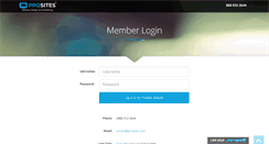 Desktop Screenshot of engine.prosites.com